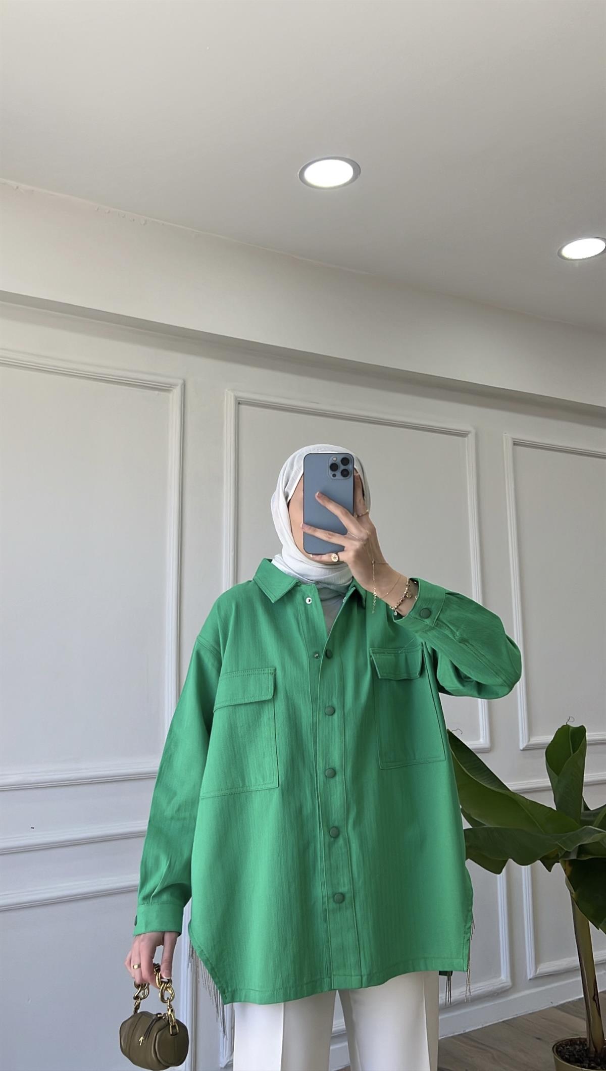 Benetton - Keten Ceket 