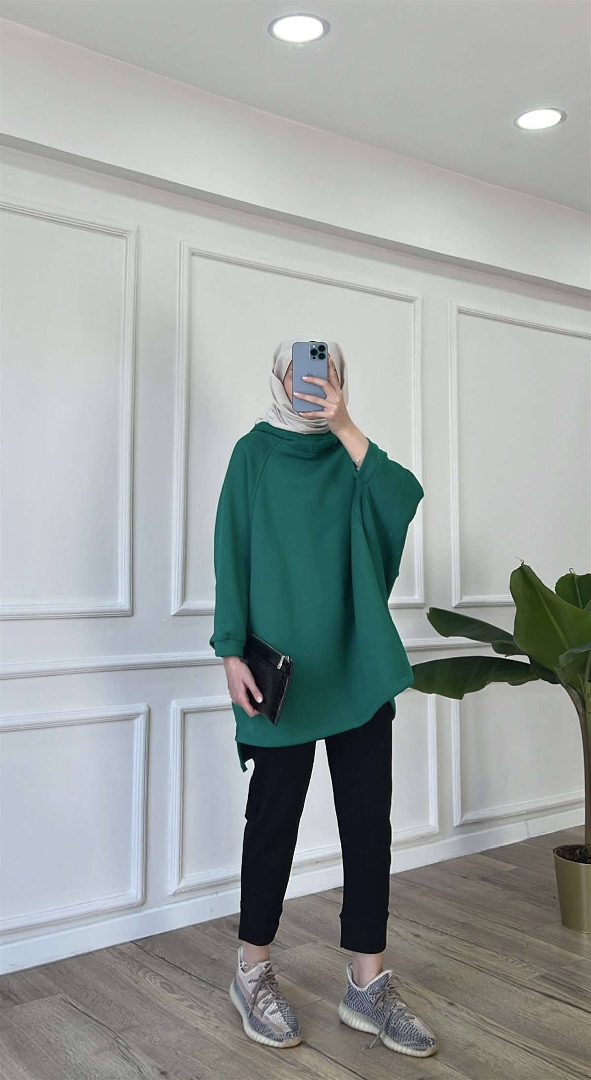 Benetton - Yarasa Kollu Sweatshirt