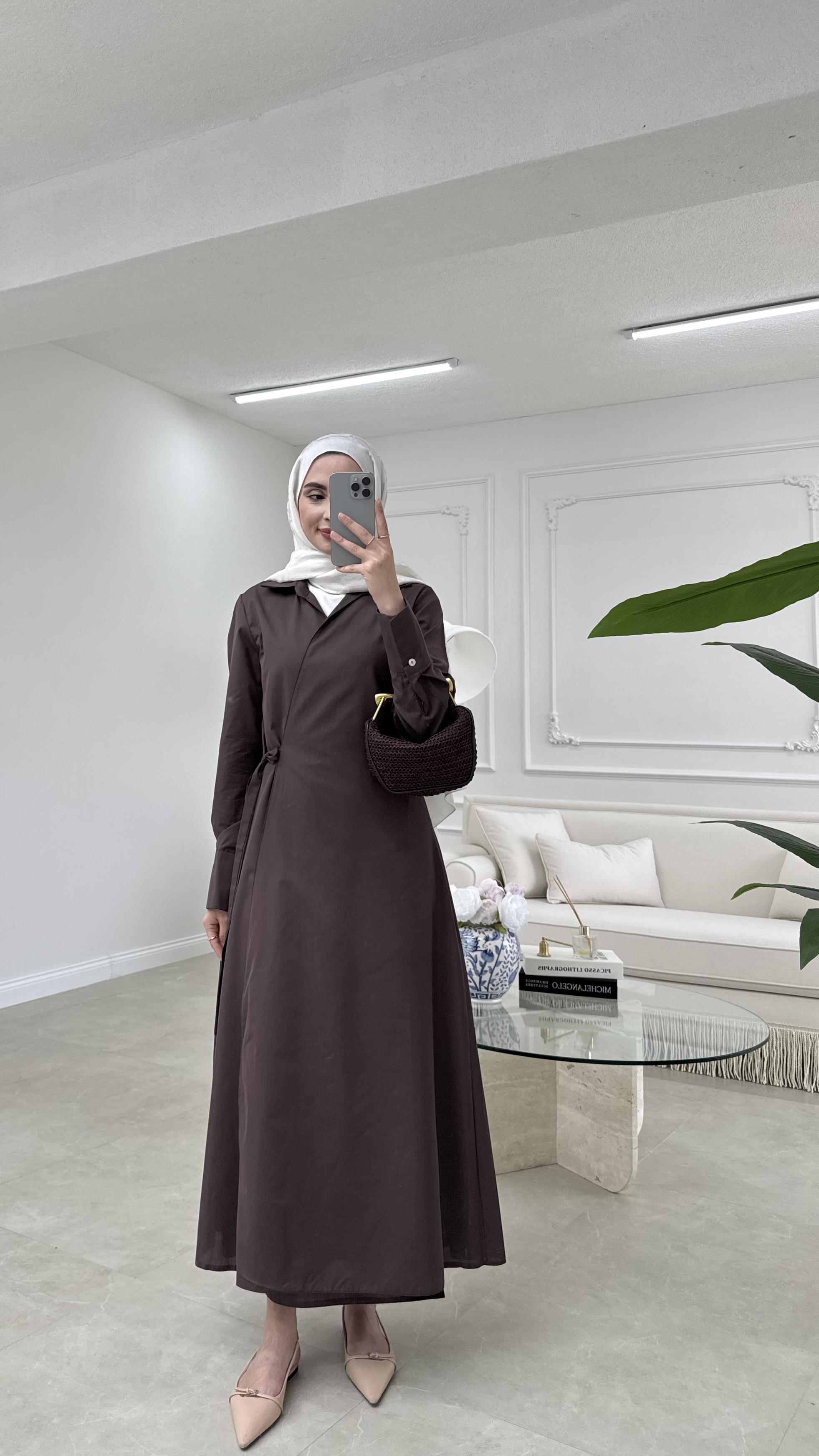 Elisa Elbise Acı Kahve 