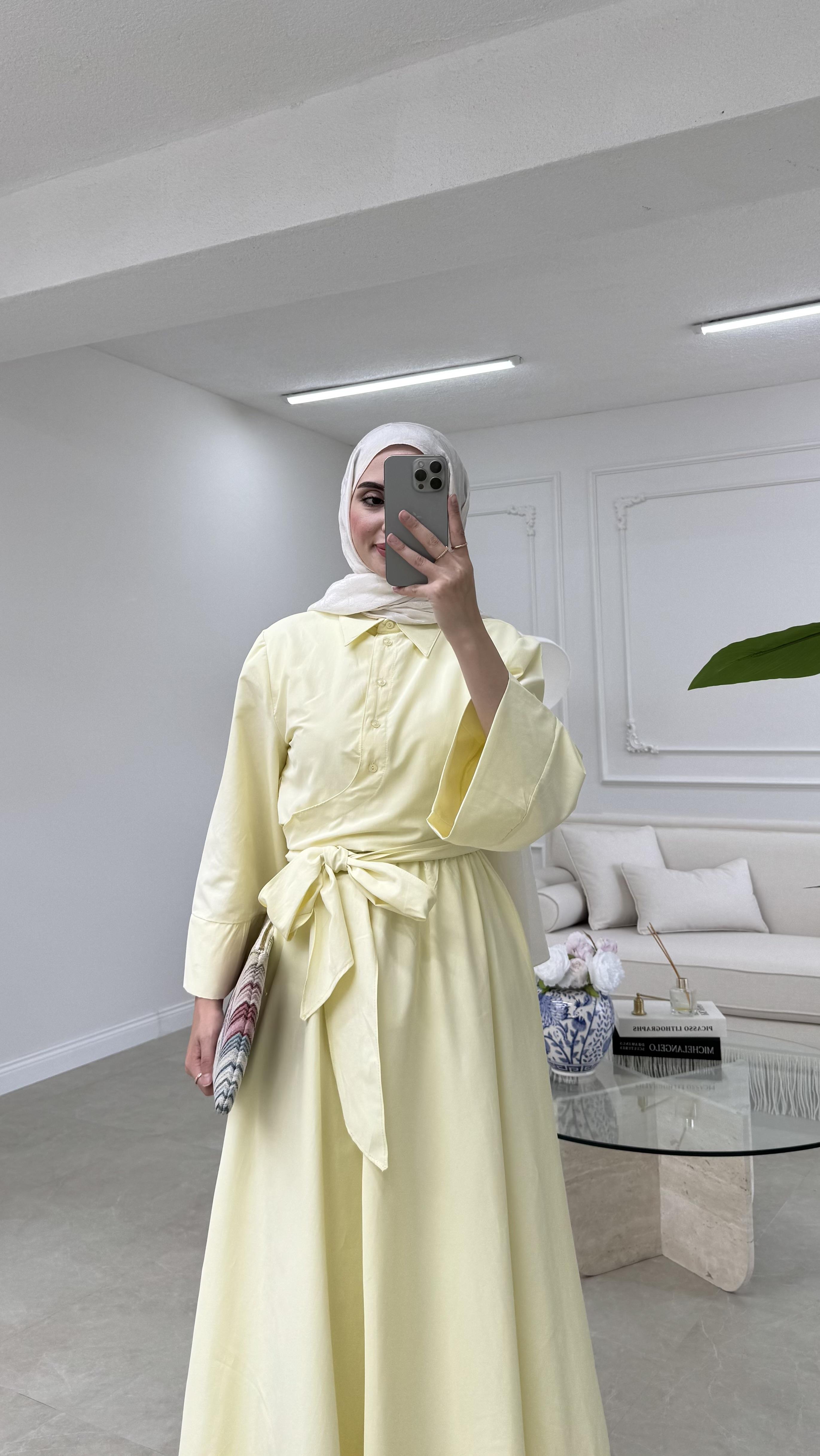 Elora Etek Takım Sarı