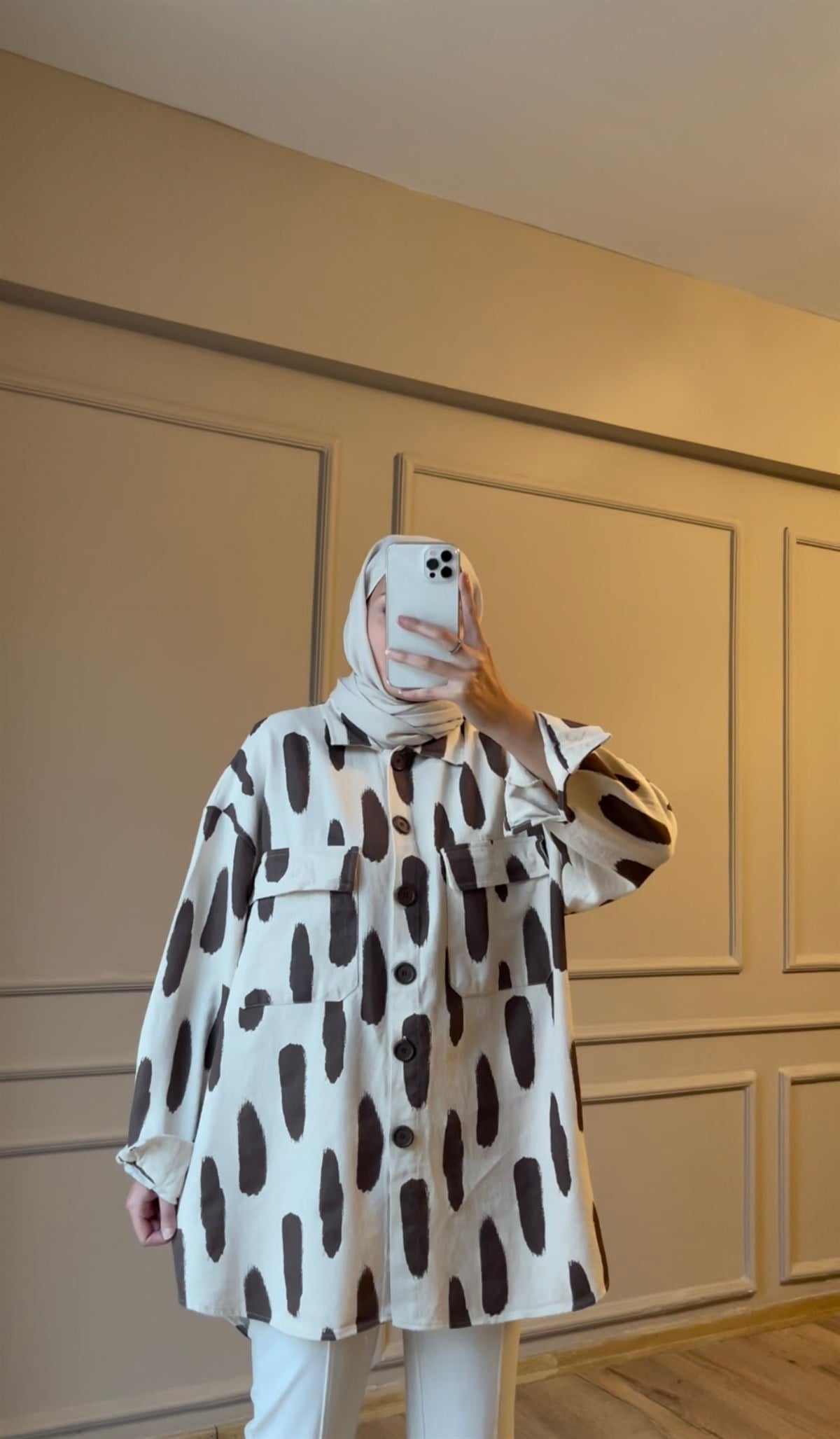 Gömlek Ceket - Kahve