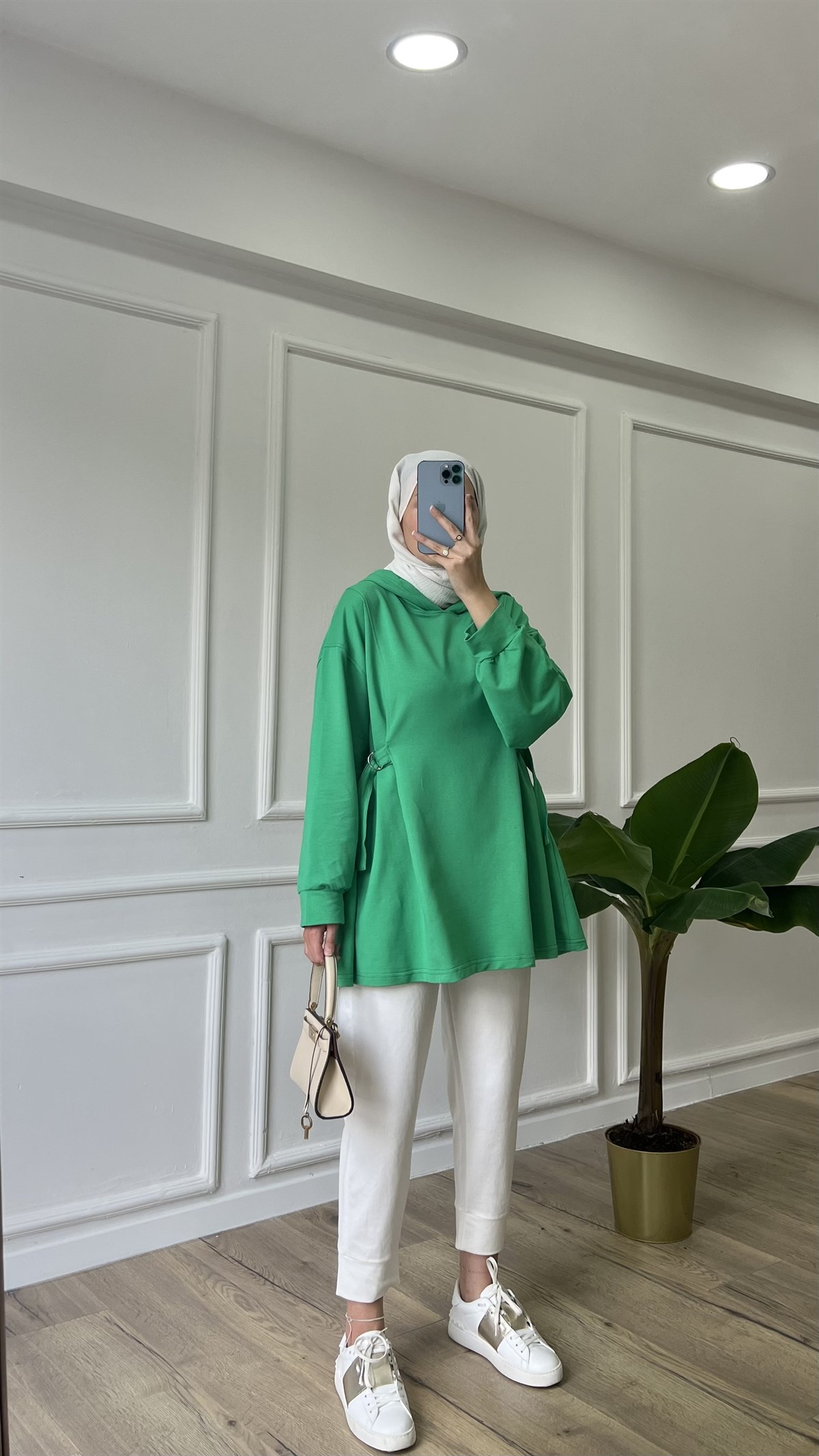 Kemerli Sweatshirt - Benetton