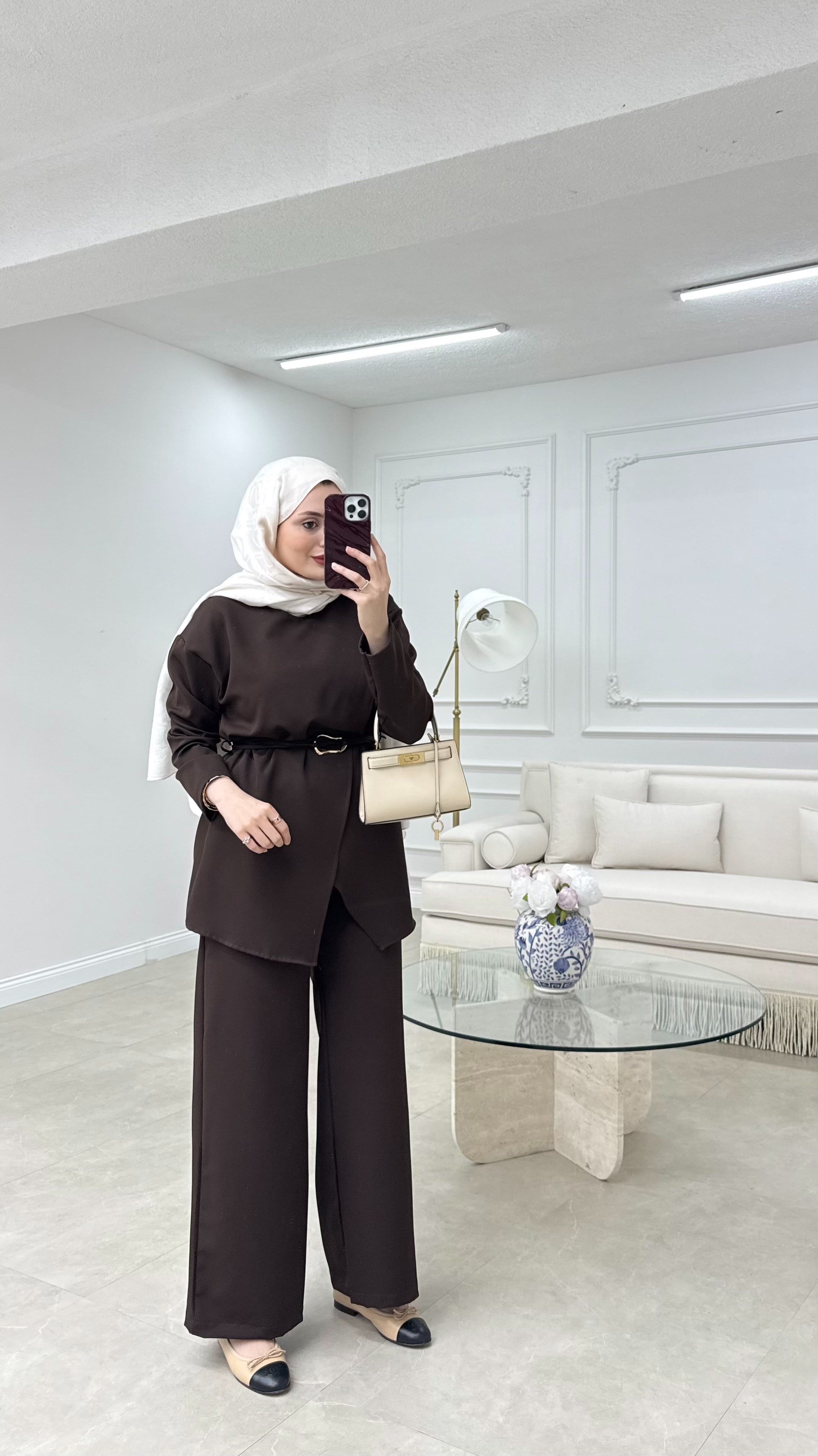 Lucy Kemerli Takım Acı Kahve