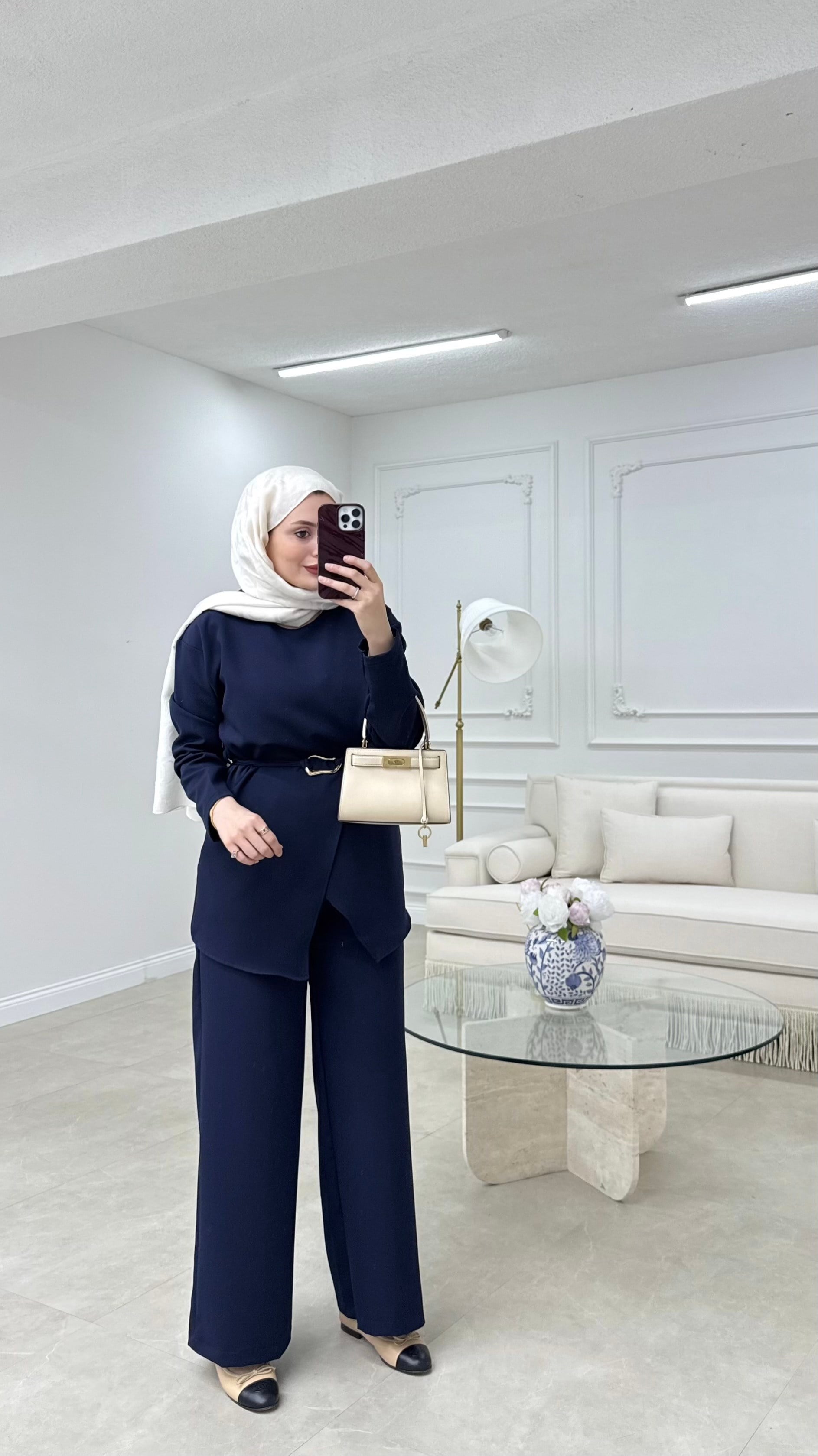 Lucy Kemerli Takım Lacivert