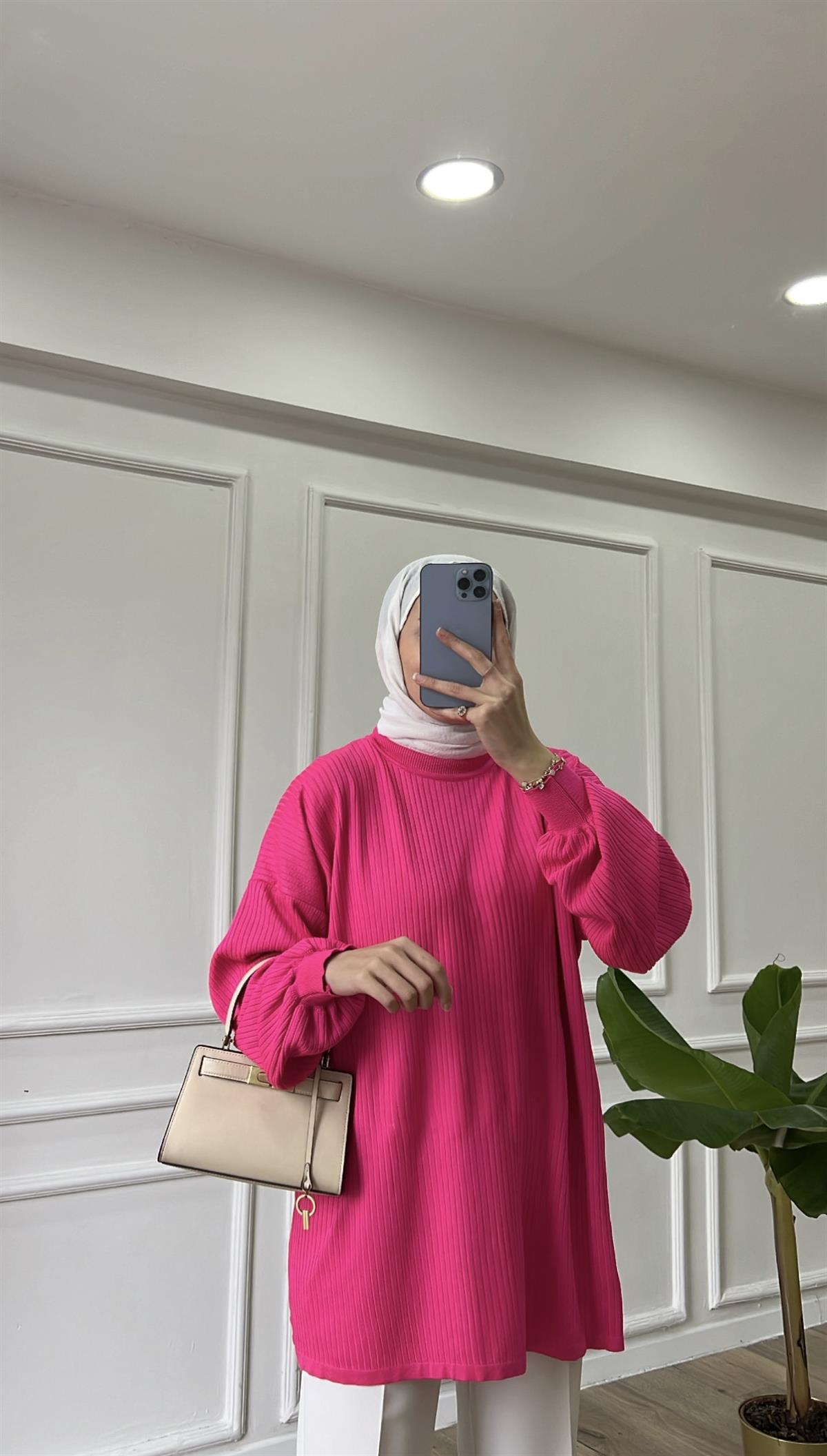 Pembe - Merserize Tunik 