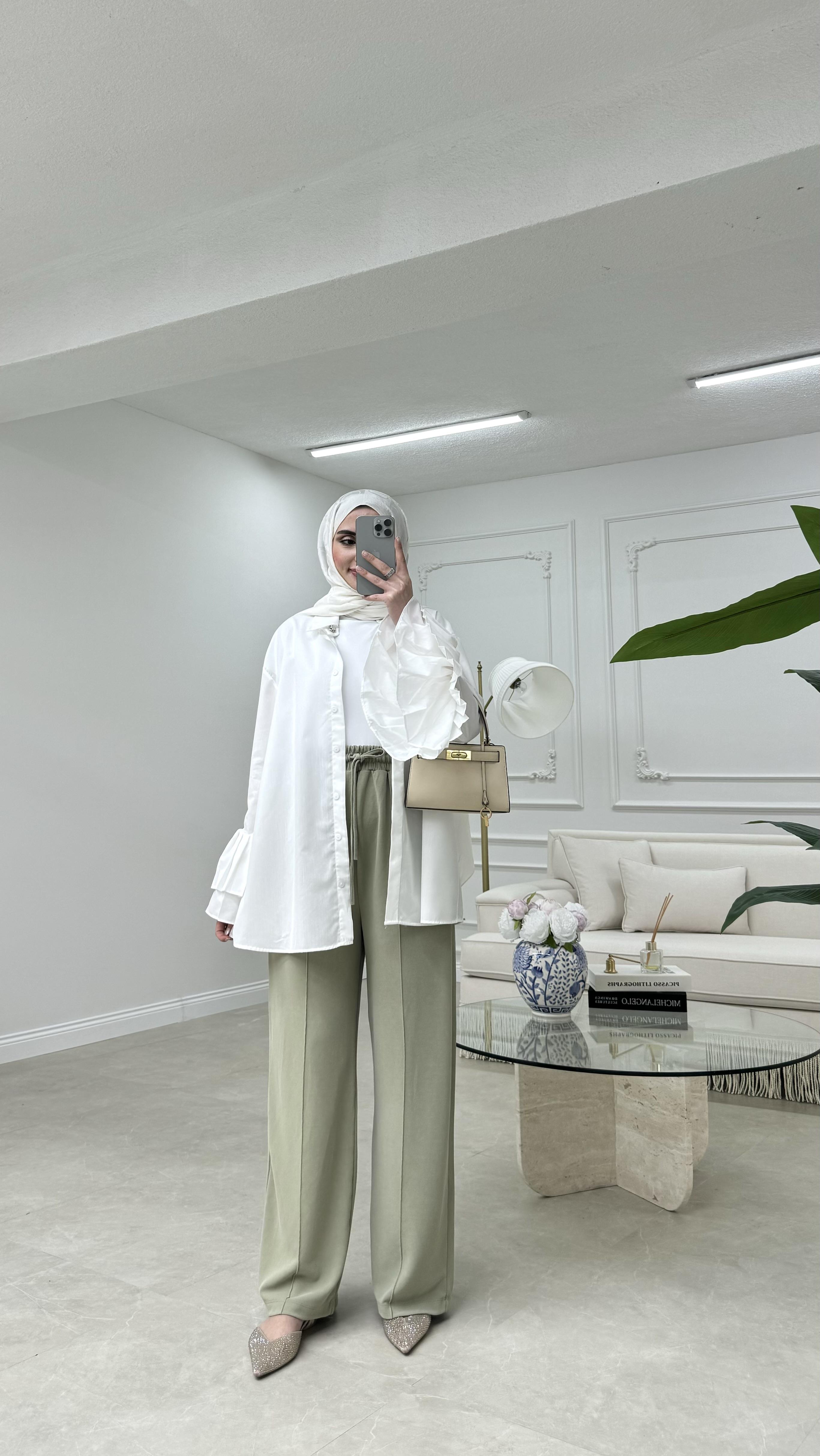 Premium Oysh Pantolon Çağla