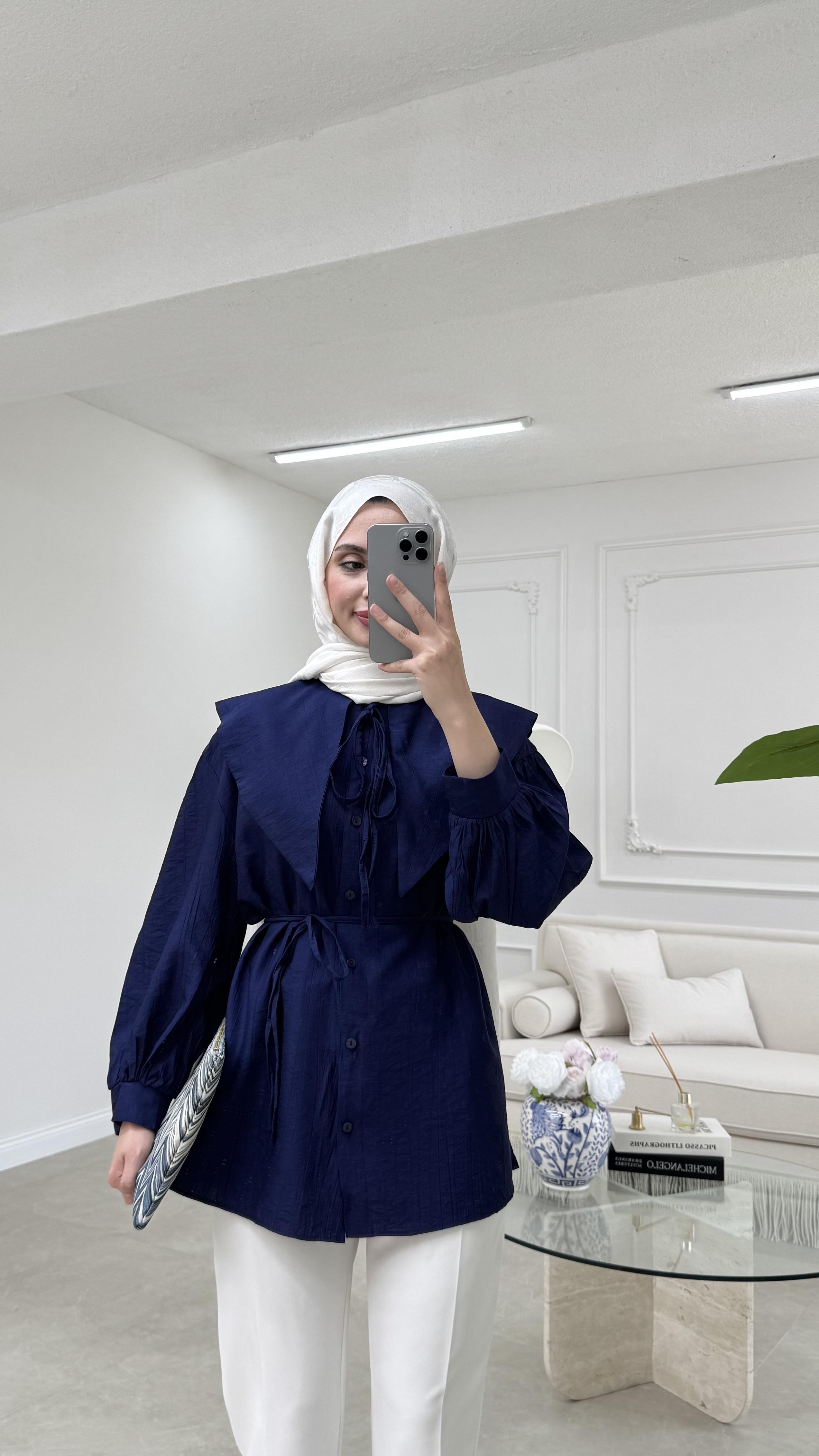 Rubi Gömlek Lacivert