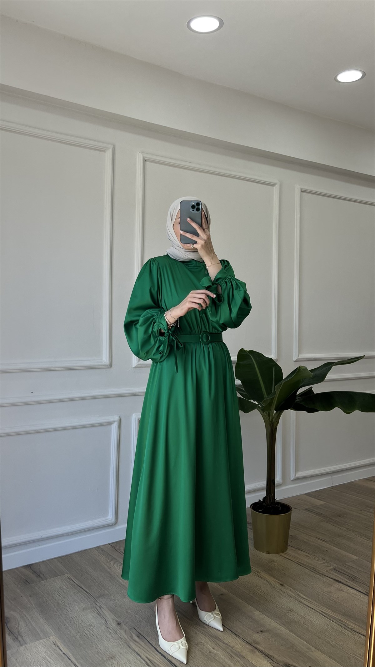 Saten Elbise - Benetton