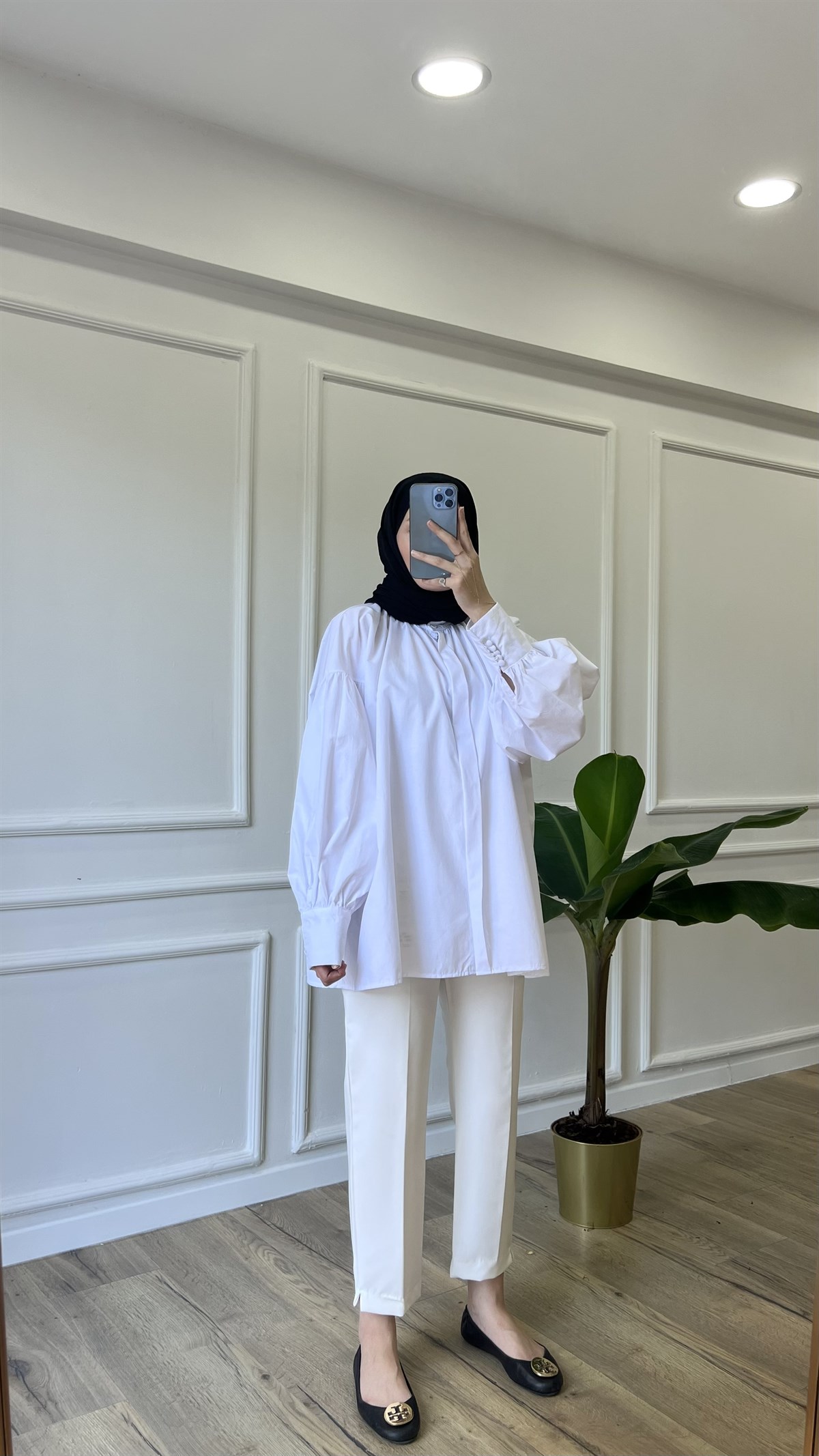 Stella Gömlek - Beyaz