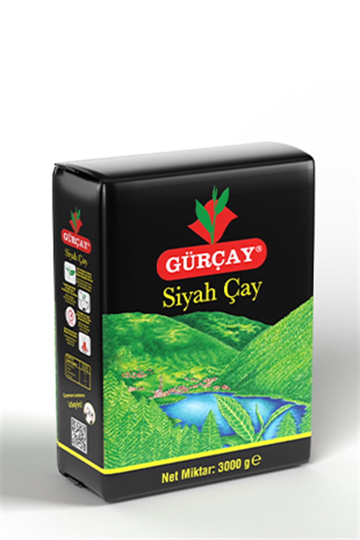 GÜRÇAY 3000g Siyah Çay