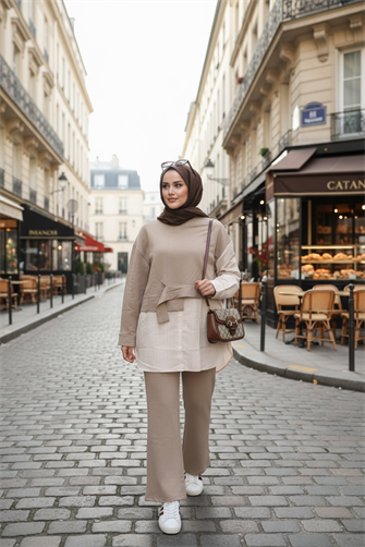 طقم من قطعتين لوريس بيج