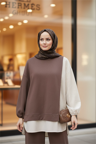 طقم قميص خط مزدوج طقم قهوة خط مزدوج