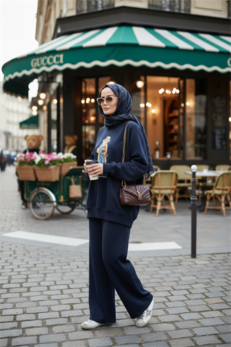 The Bear Sea Comfort Set İkili Takım Lacivert