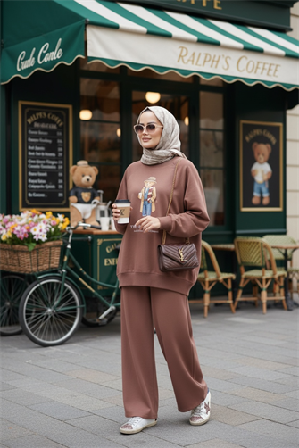 The Bear Sea Comfort Set İkili Takım Kahve