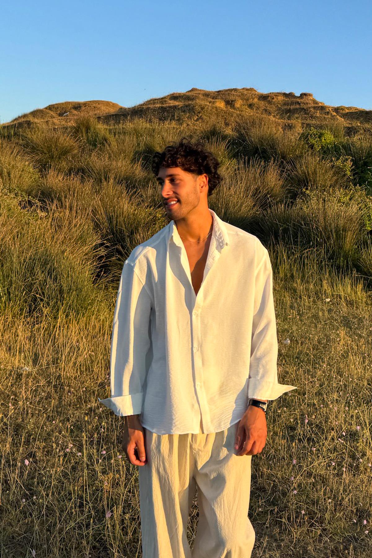 Basic Oversize Gömlek