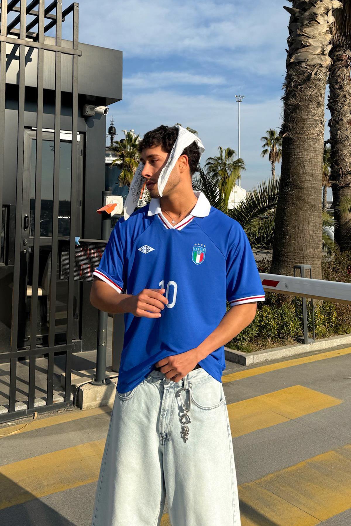 Italy Polo Yaka Forma
