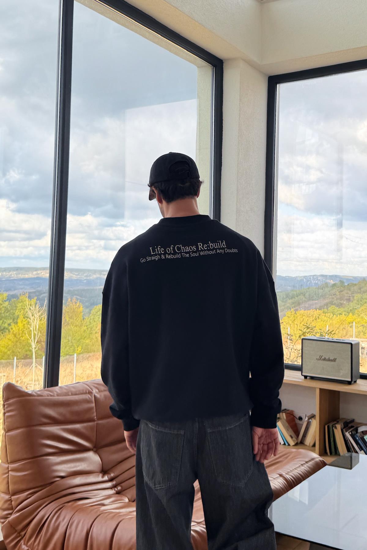 Life Of Sırt Baskılı Sweatshirt
