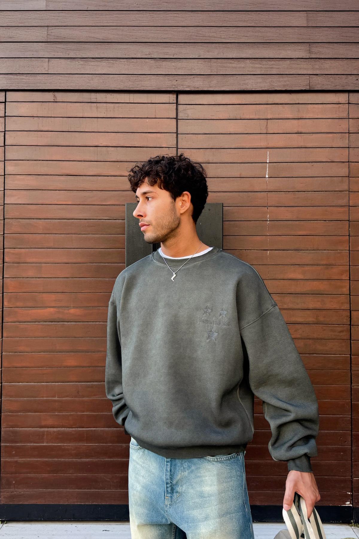 Luminous Nakışlı Sweatshirt