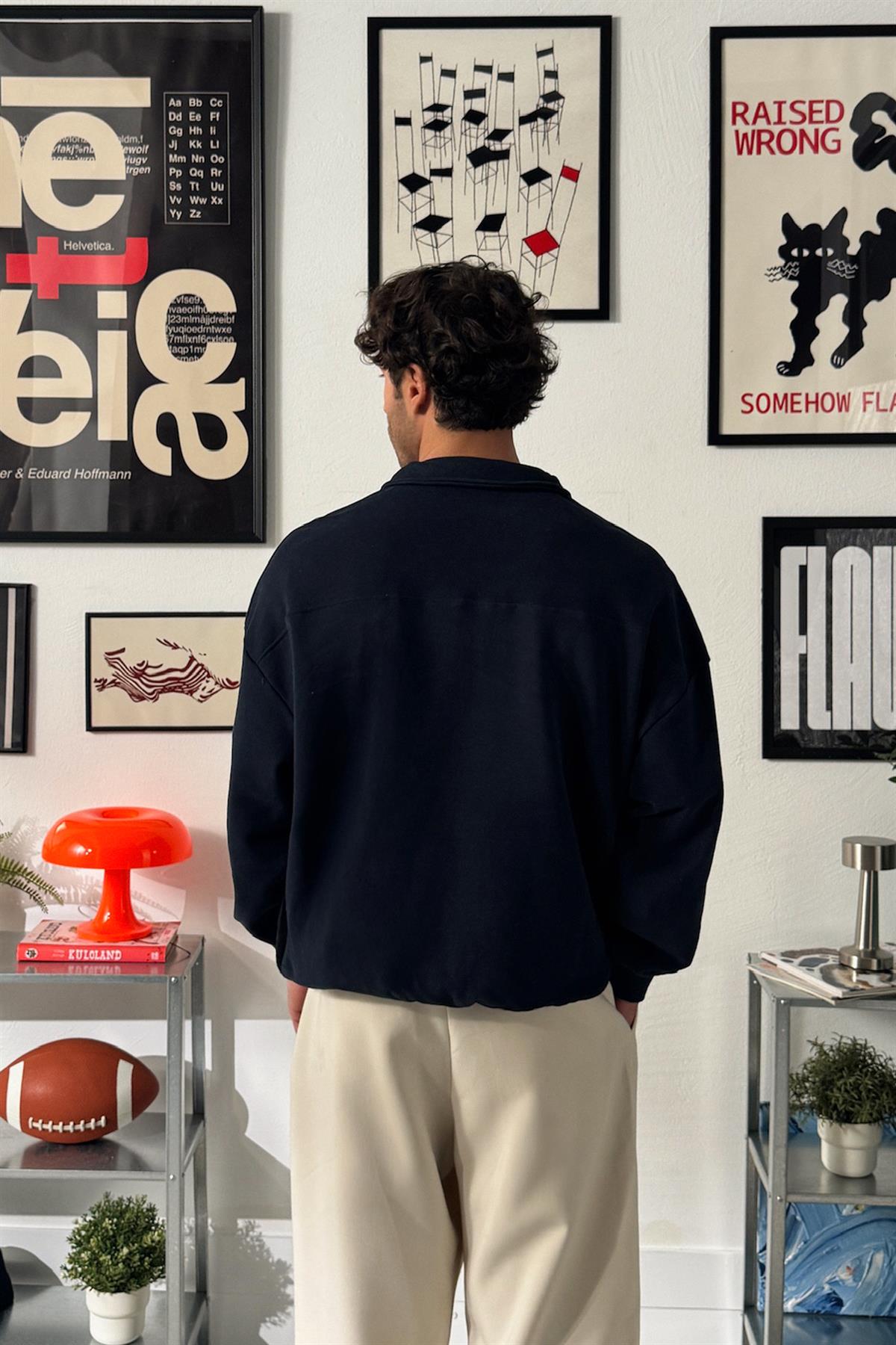 Amblemli Half Zip Sweatshirt