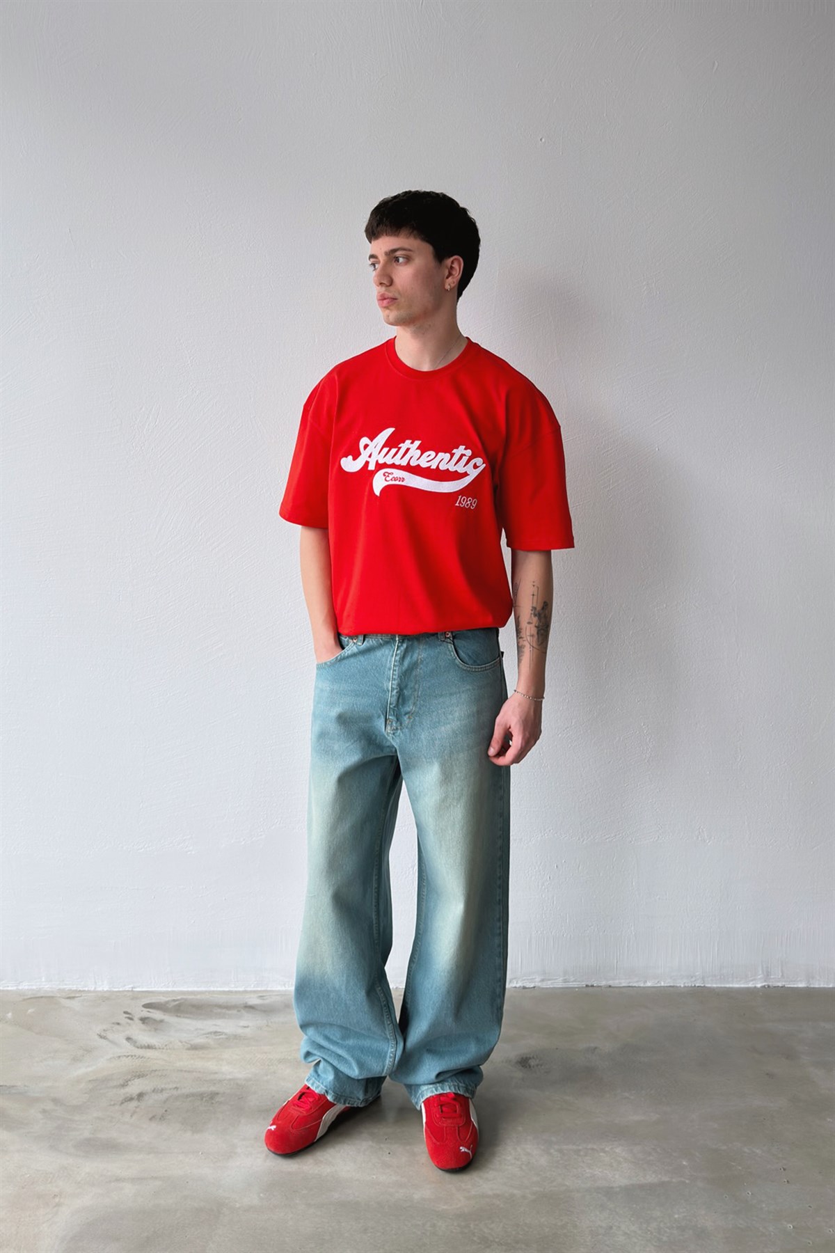 Authentic Nakışlı Tişört