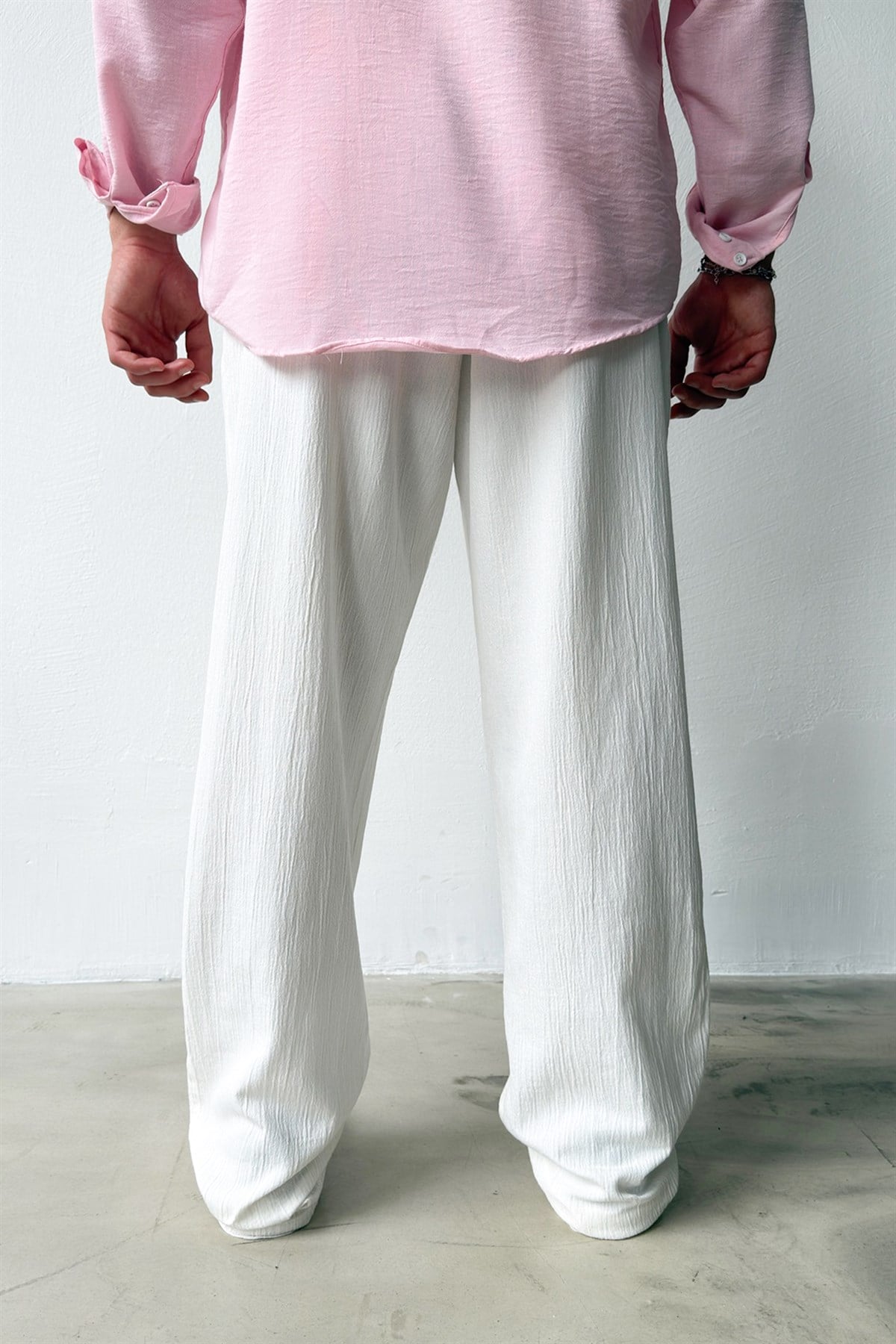 Baggy Keten Pantolon