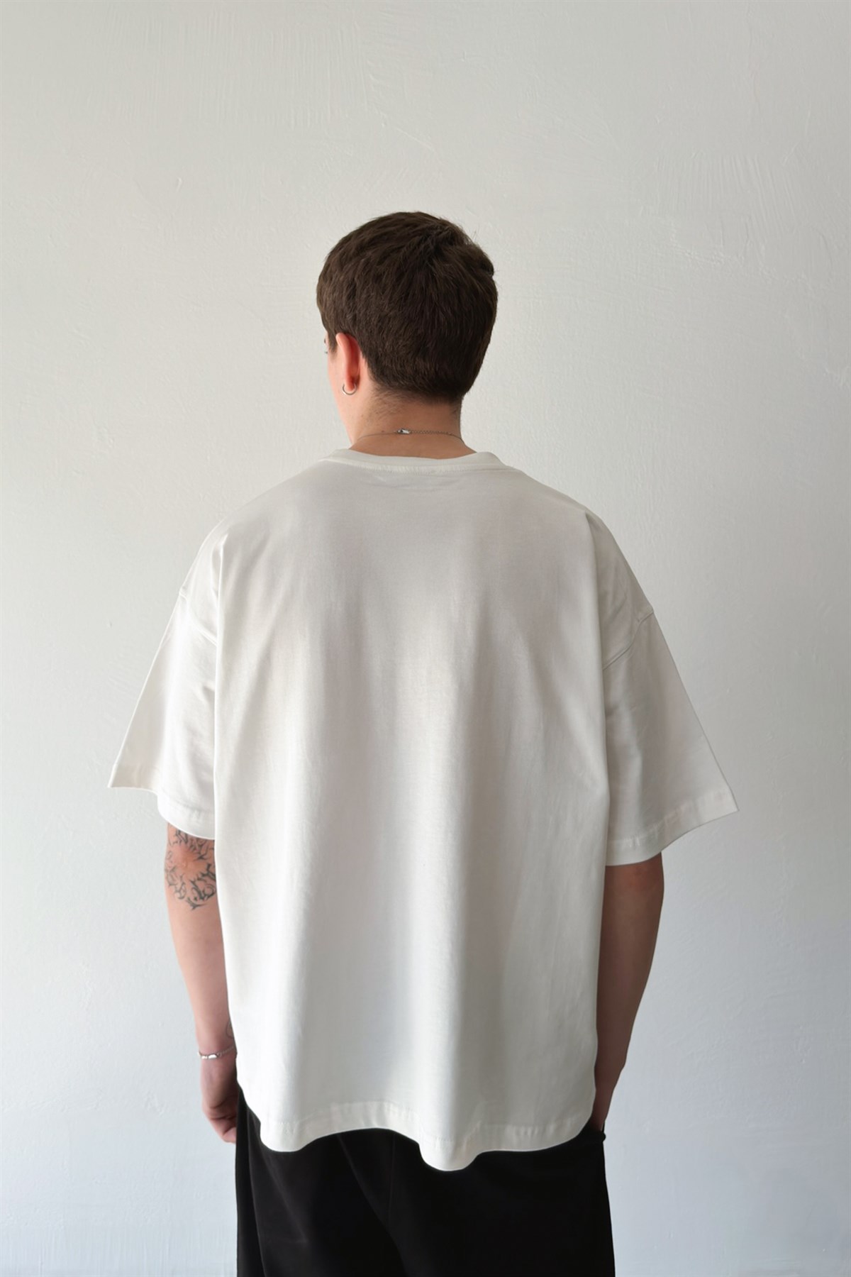 Barstorm Baskılı Crop Tişört