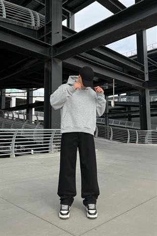 Basic Baggy Jean Siyah