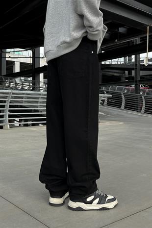Basic Baggy Jean Siyah