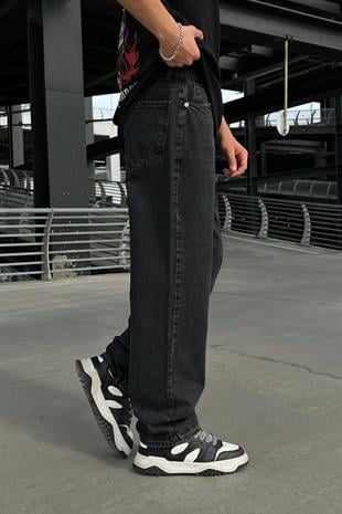 Basic Baggy Jean Antrasit