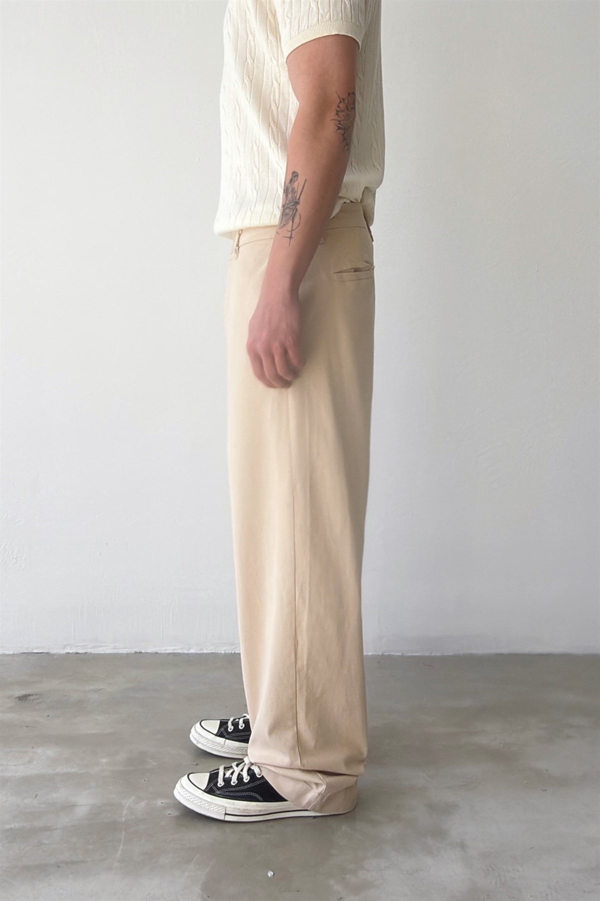 Basic Baggy Pantolon