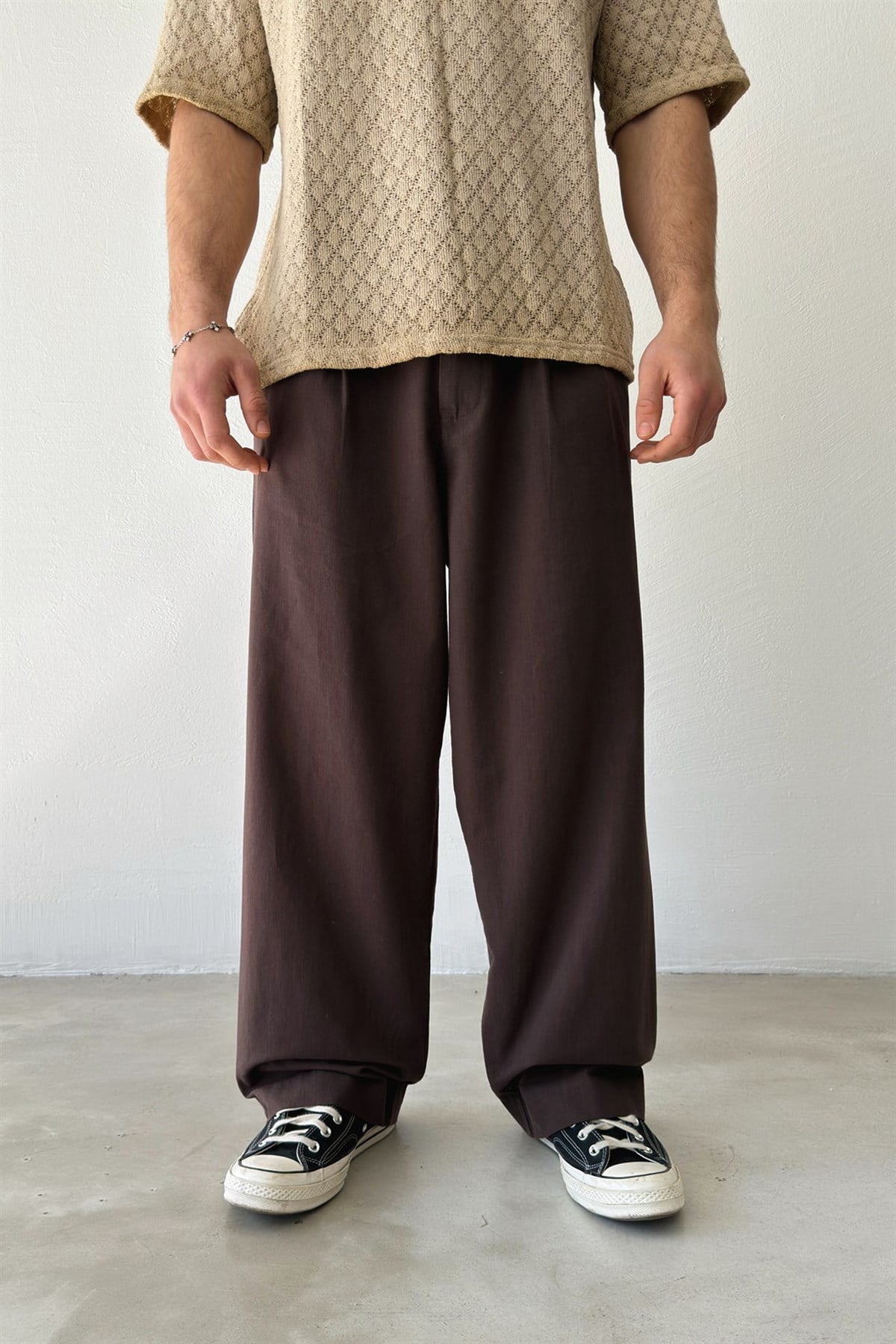 Basic Baggy Pantolon