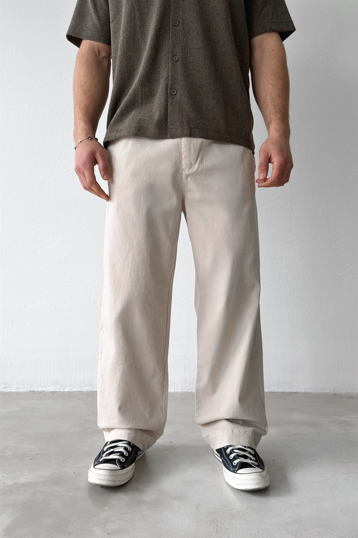 Basic Baggy Pantolon