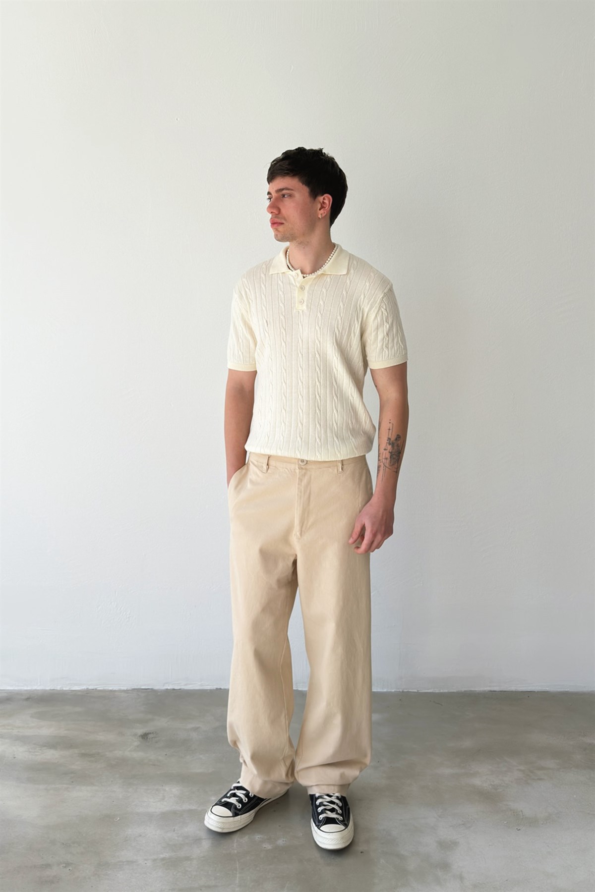 Basic Baggy Pantolon