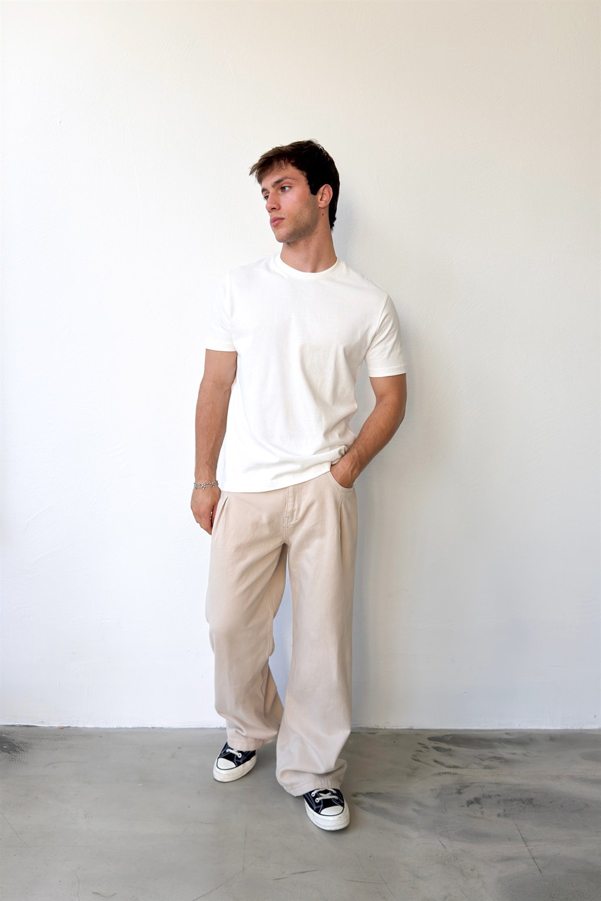 Basic Baggy Pantolon