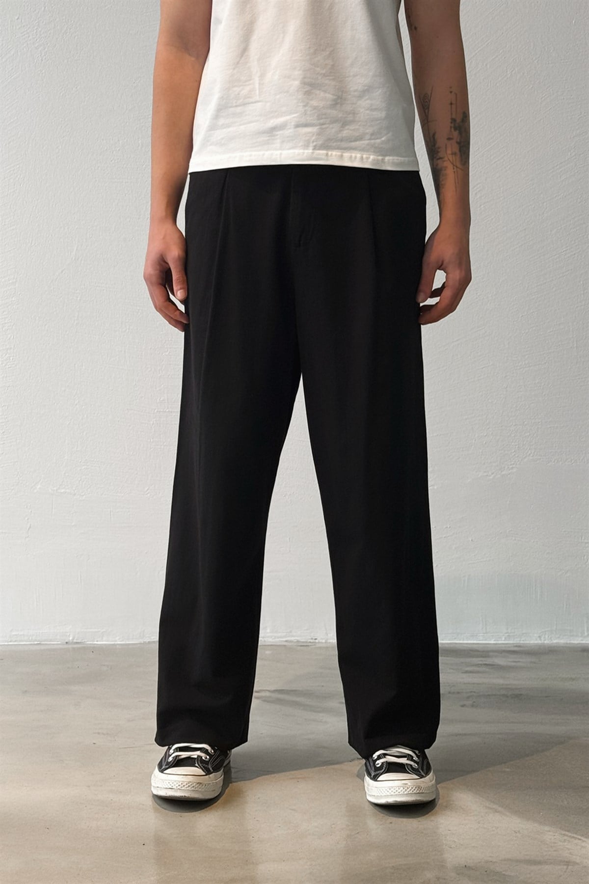 Basic Baggy Pantolon