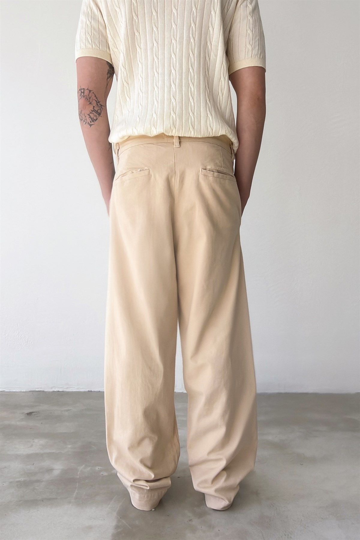 Basic Baggy Pantolon