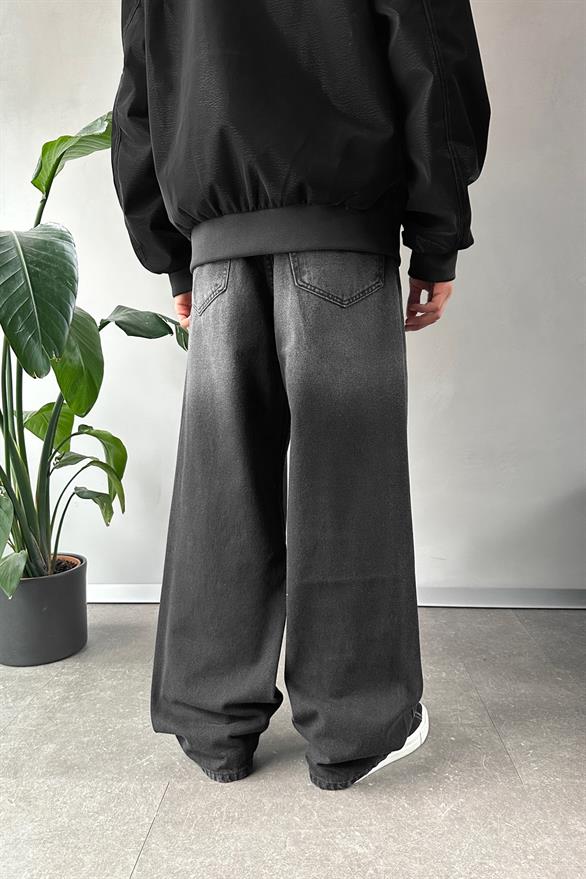 Basic Baggy Jean Siyah
