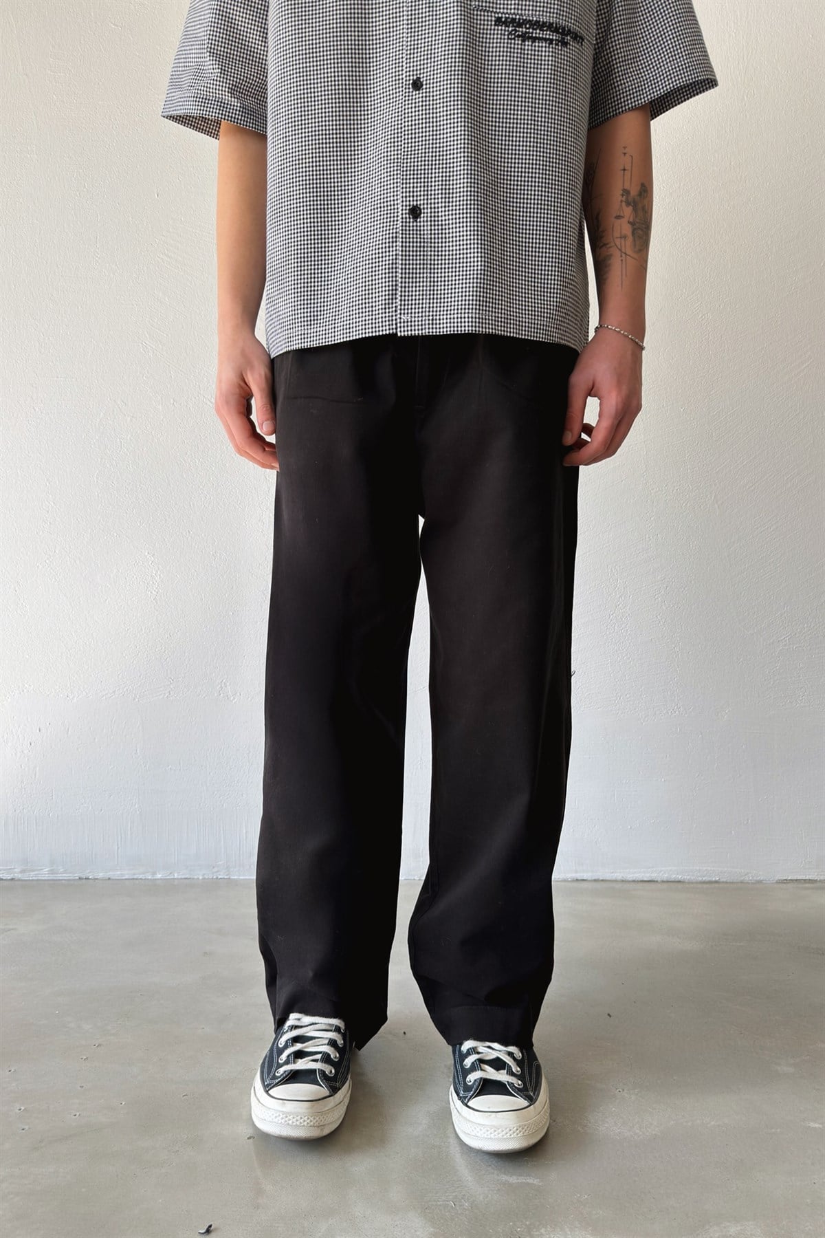 Basic Baggy Pantolon