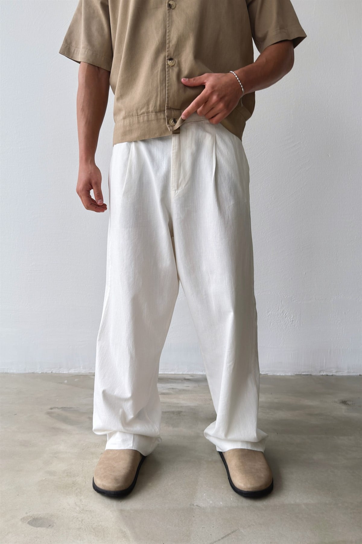 Basic Baggy Pantolon