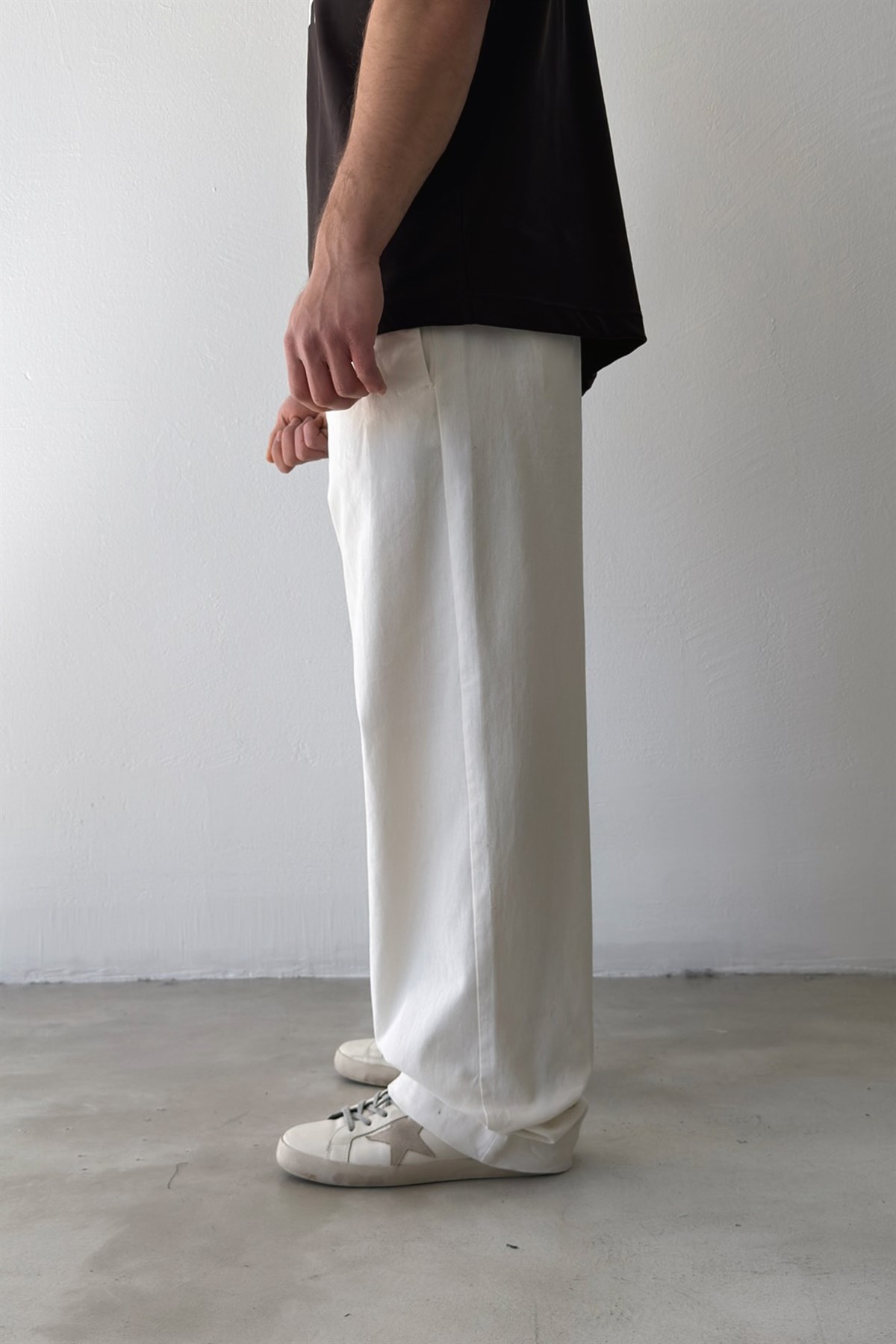 Basic Baggy Pantolon