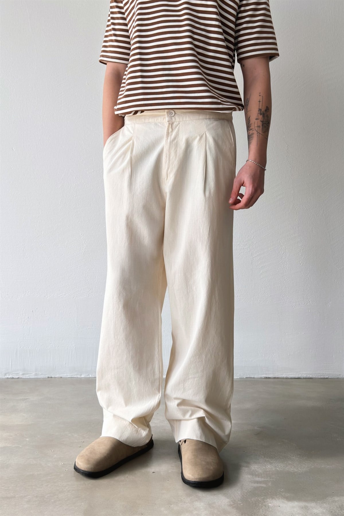 Basic Baggy Pantolon