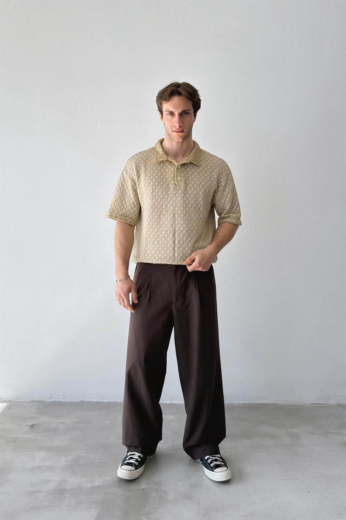 Basic Baggy Pantolon