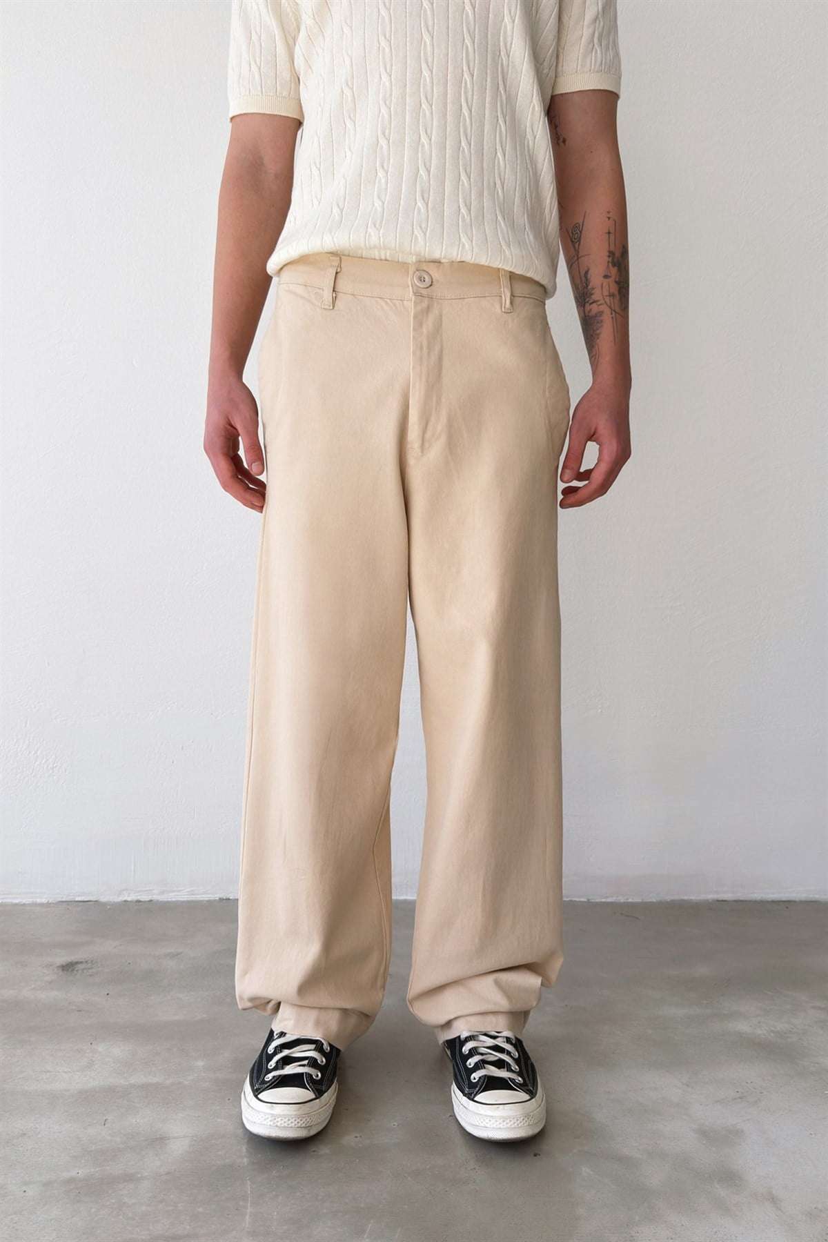 Basic Baggy Pantolon