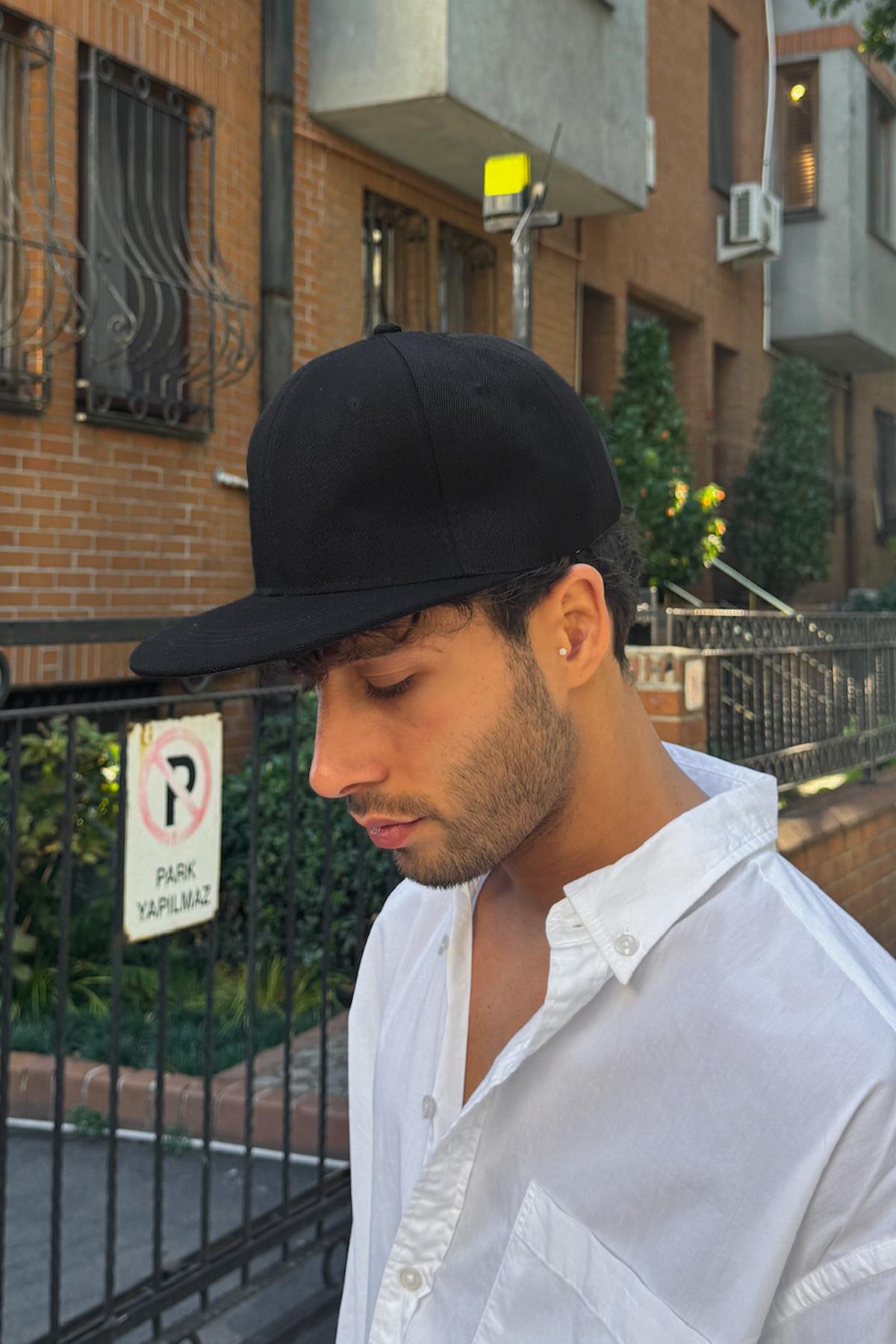 Basic Hip Hop Şapka Siyah