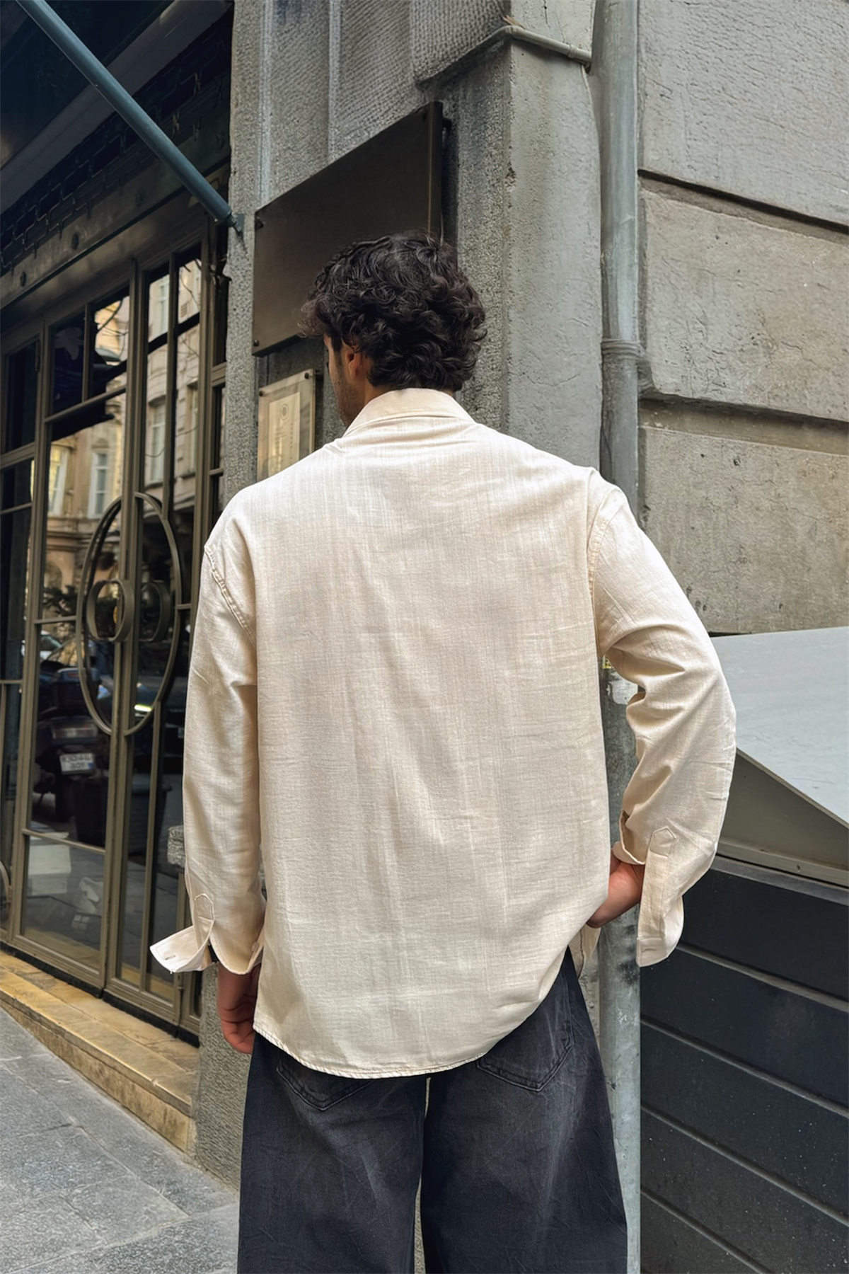 Basic Keten Gömlek