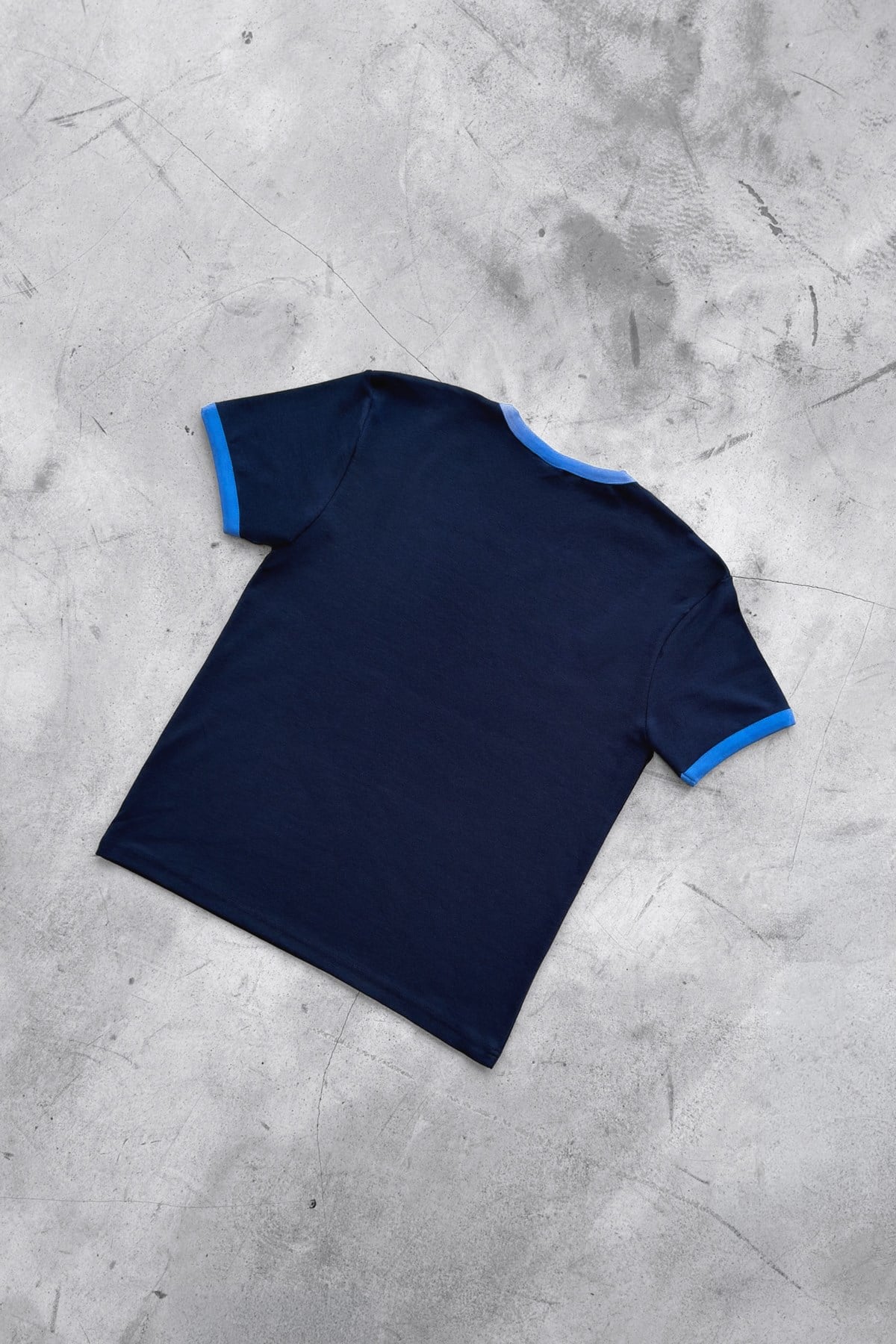 Navy Blue - Blue Ringer Tee