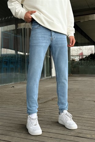 Basic Buz Mavi Skinny Fit Jean