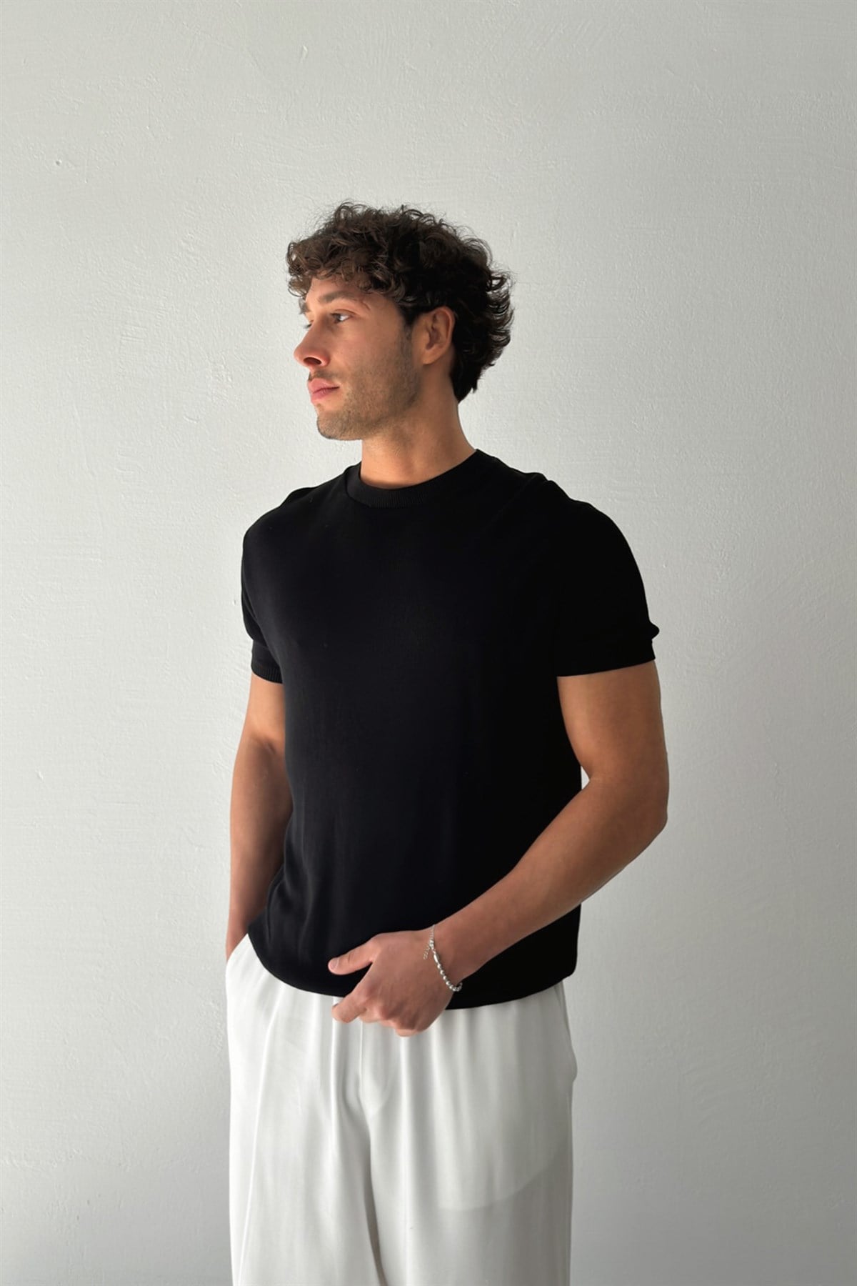 Basic Örme Triko Tişört