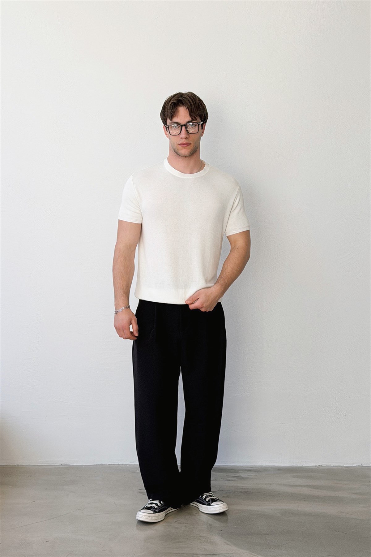 Basic Örme Triko Tişört