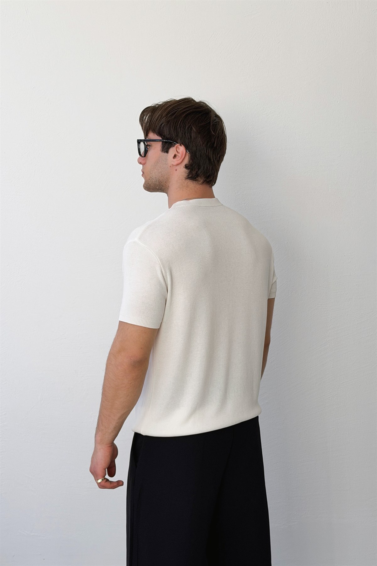 Basic Örme Triko Tişört